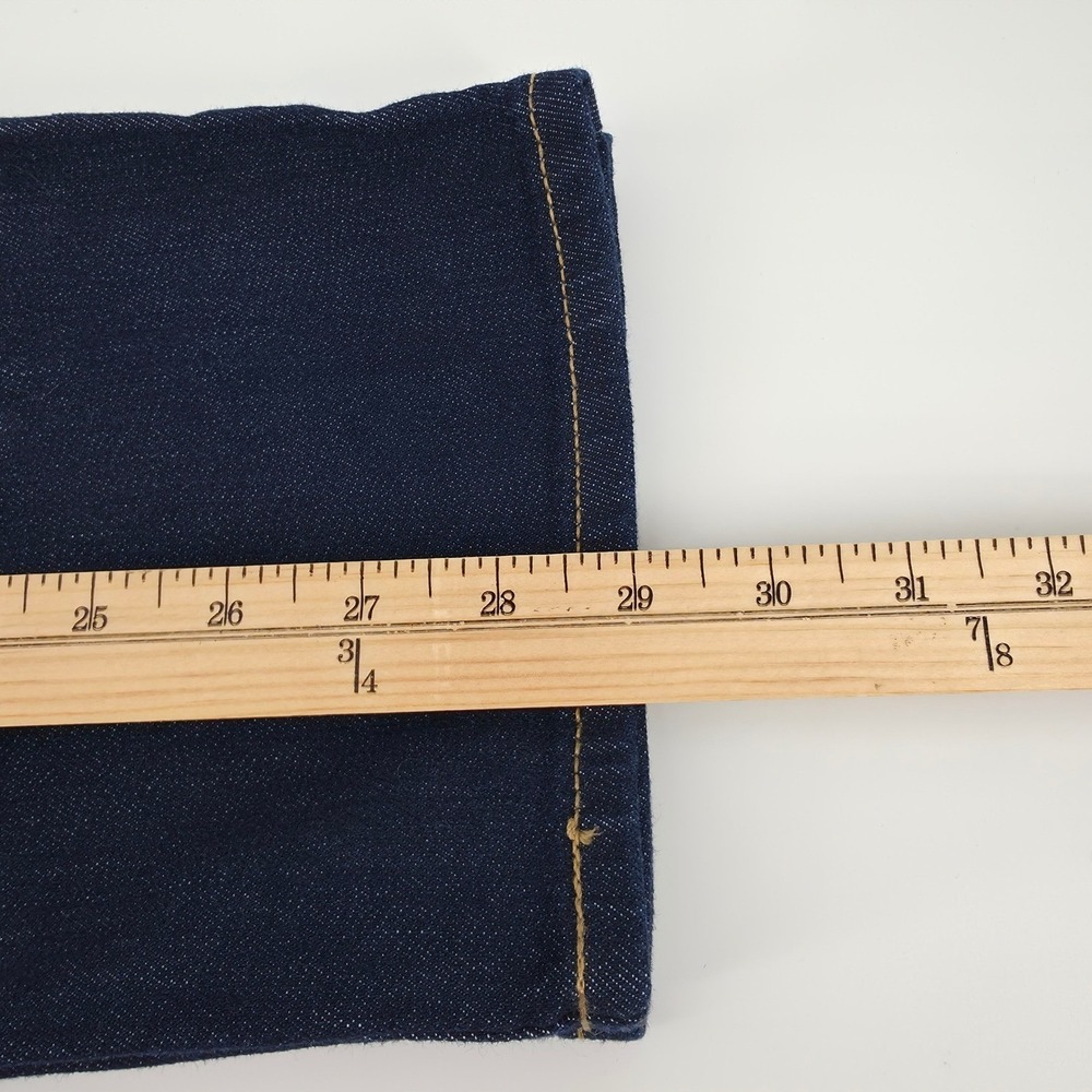 Old Navy High-Rise Straight Jeans Dark Wash Denim Women's Size 14 NWT - Picture 13 of 13